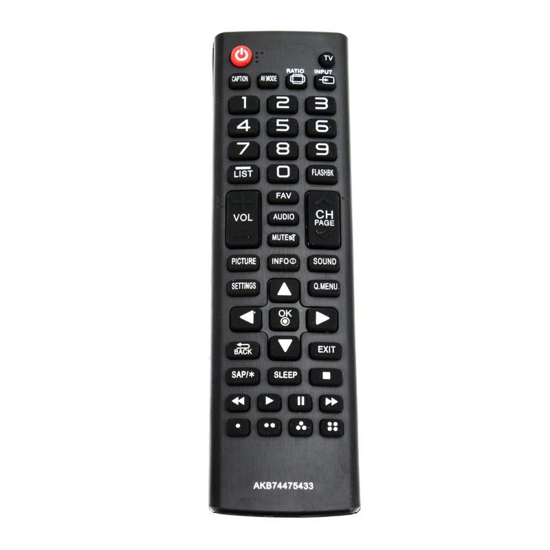 AULCMEET AKB74475433 Replaced Remote Compatible with LG TV AGF76631028 50LB5900 50LB6000 50LF6000-UB 55LB5550 55LB5900 55LB5900-UV 55LB6000 55LB6000-UH 55LF5500-UA 55LF6000-UB 55LX341C 55LX540S 55LY340C - Image 1
